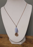 Endless Possibilities Necklace with Chalcedony Stone