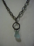 Rare color changing sea glass chuck - Seahawk Jewellery & Whatnot